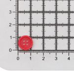 Пуговицы 4 прокола 18L (11мм), (col.10 красный) CN2732, 144 шт