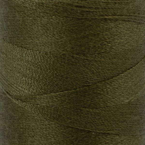 Нитки швейные бытовые Gamma 40/2, 365 м / 10 кат., 424 кор.хаки