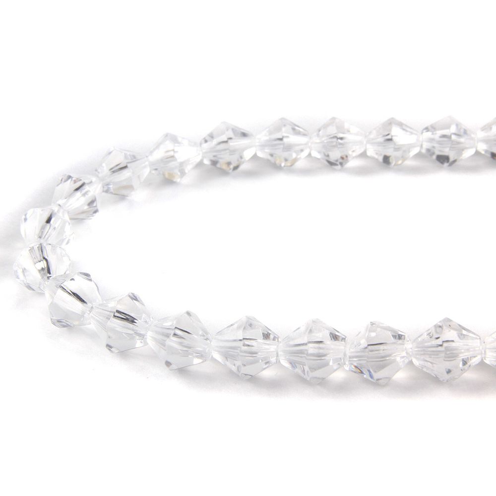 Бусины акрил ⌀10 мм, 25 г, ромбовидные, Astra&Craft, 1