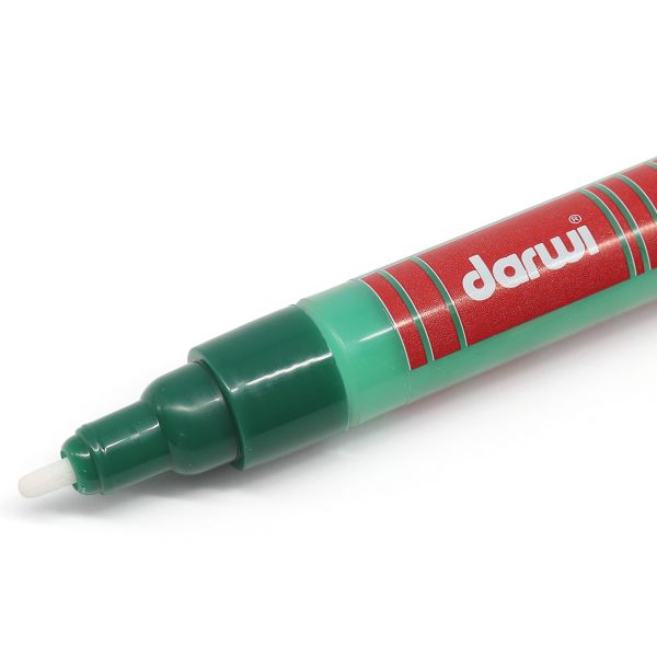 Маркер для кожи Darwi Leather, 2 мм, 626 т.зеленый