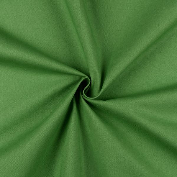 Хлопчатобумажная ткань 140 г/м², отрез 50х55 см, св.зеленый, Gamma