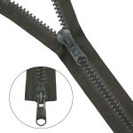 Молния трактор Arta Т8 (8 мм) 2 зам., разъем., 80 см, цв. 175 т.хаки, уп.5 шт