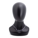 Шнур с замком замшевый, 2мм, 45см. Astra&Craft (6070 сиреневый), 65237