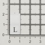Этикетка-размерник, белый, 10х20 мм, 100 шт, L