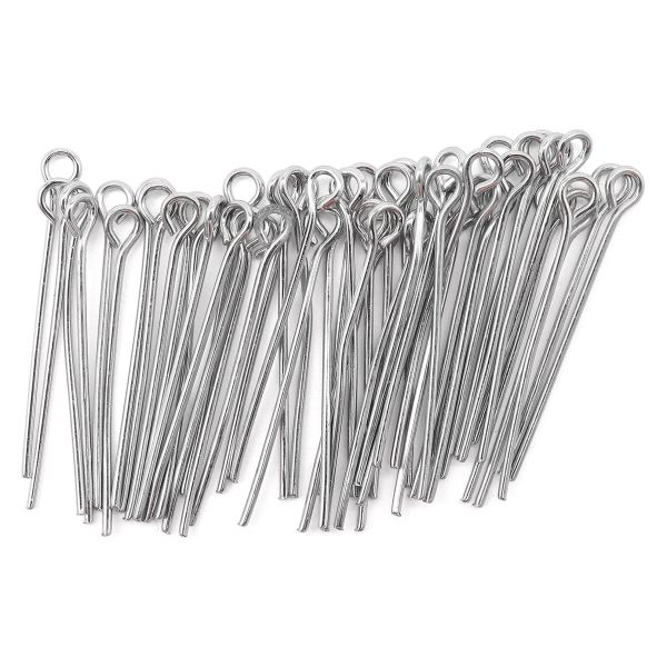 Штифты с петлей 25мм, 50 (±5)шт/упак, Astra&Craft (никель), 4AR261/262