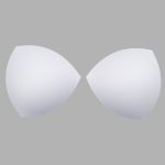 Бельевые чашечки для бюстгальтера треуг. без уступа с равномер.наполнением, р.3 (44-46 (M)) Antynea (белый), FN-75, 1 пара