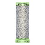 Нитки отделочные Gutermann Top Stitch, 30м, 038 св.серый, 5 катушек