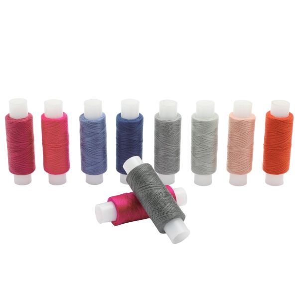 Швейные нитки (набор) 50/2, 200м, ассорти №8, 10 штук, Astra&Craft