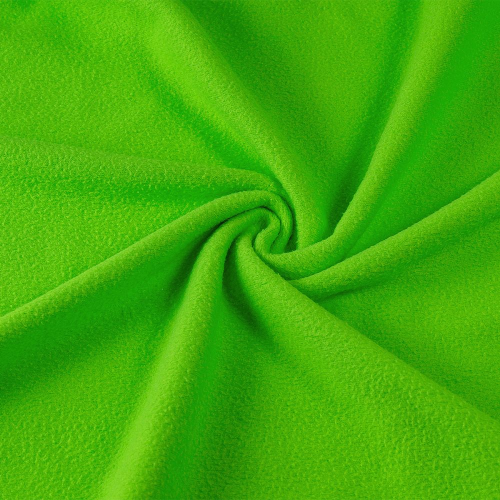 Флис 2-сторонний 240 г/м², 150 см / 10 метров, N-TBY-0240-F333, цв.F333 неон зеленый
