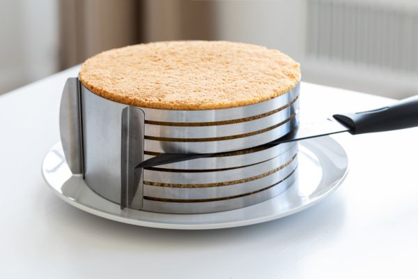 Кольцо для нарезки бисквита металл, 1 шт, нержавеющая сталь, S-Chief SHF-0315