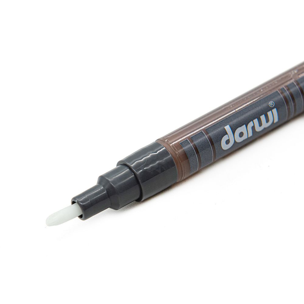 Маркер акриловый Darwi Opak, 1мм, укрывистый, 810 какао
