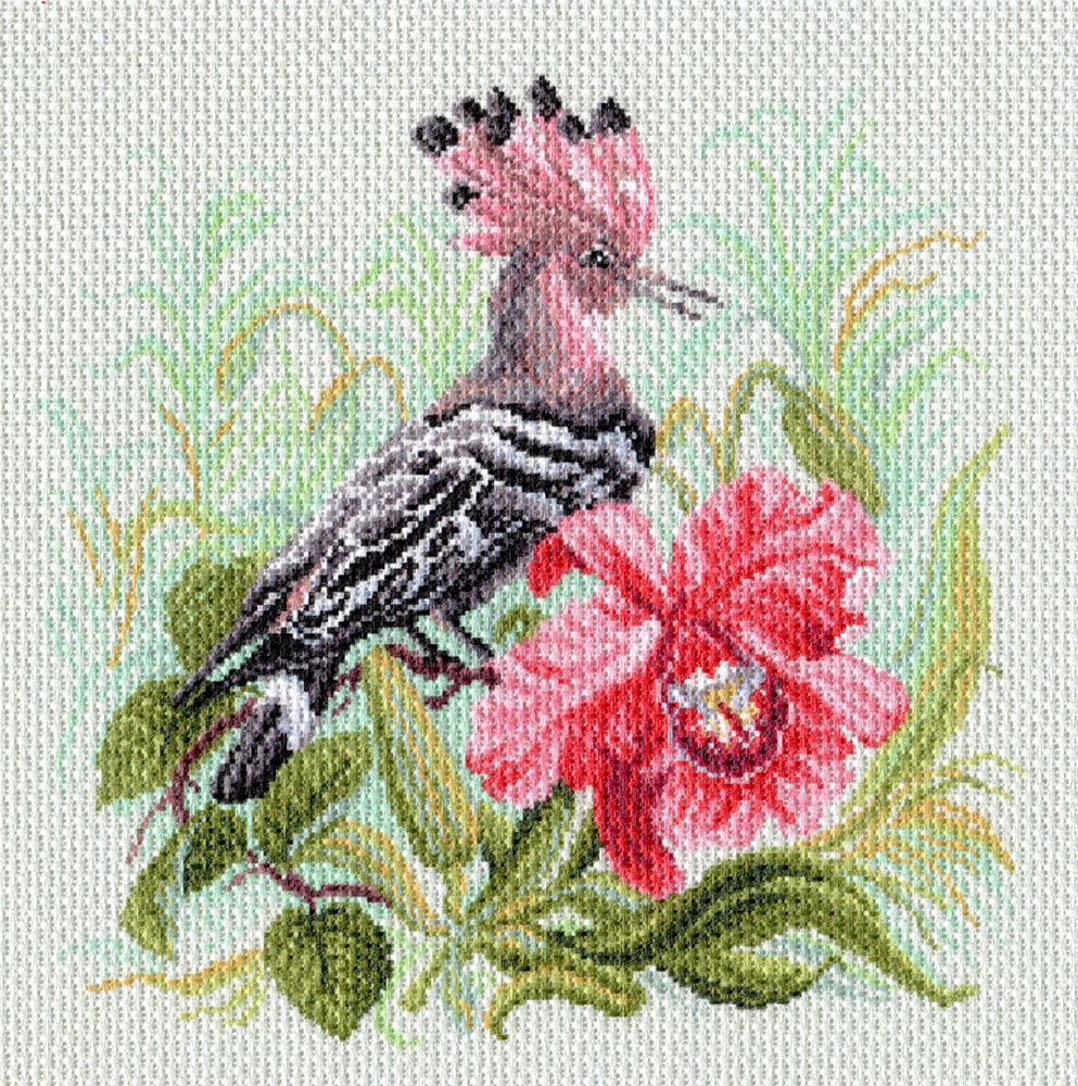 Рисунок для вышивания Матренин Посад (канва), 41х41 -1727 Райская птица