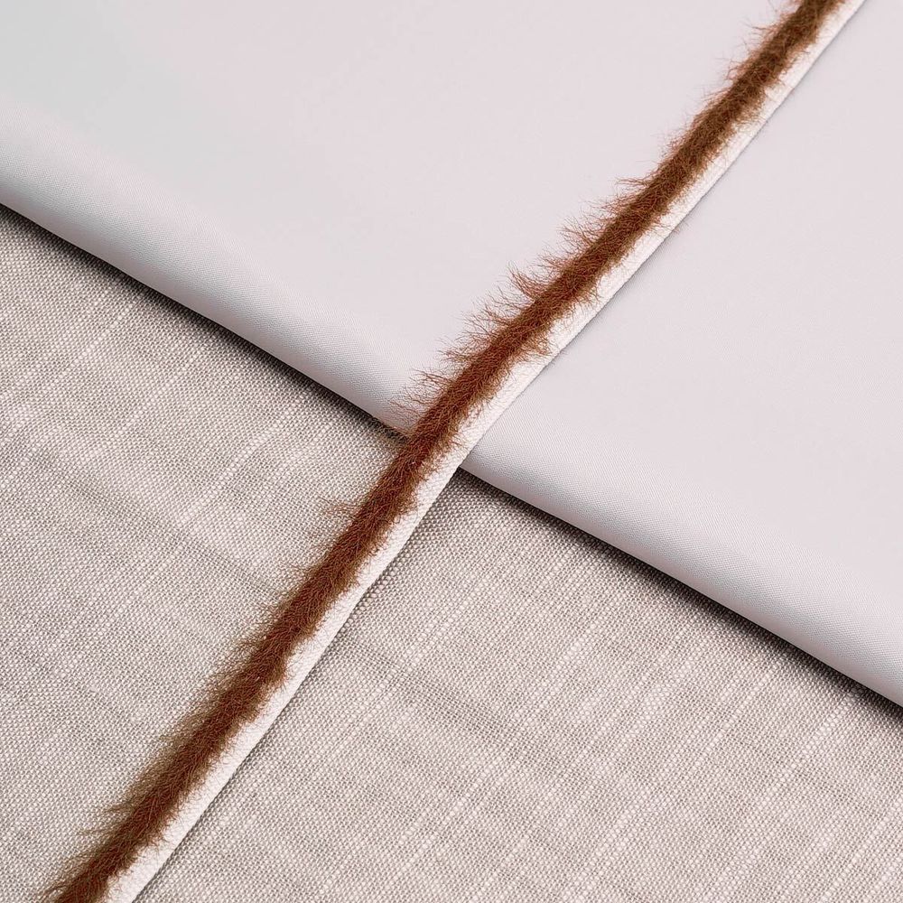 Кант декоративный Синель 10 мм / 45 метров, коричневый, 3AR3045