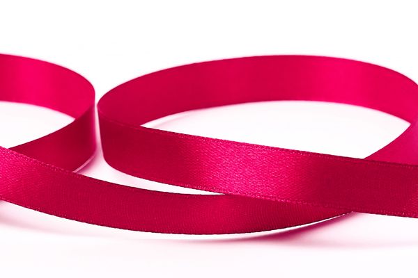 Лента атласная 1-сторонняя 12.0 мм / 33±2 метра, 076 св.вишневый, Gamma