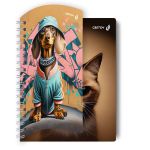 Тетрадь ученическая общая с двойной обложкой, A5 96 л. на гребне 65 г/м², белизна 100 %, 4 шт, клетка, 01210 МИКС - Супер - ассорти, Светоч Т118