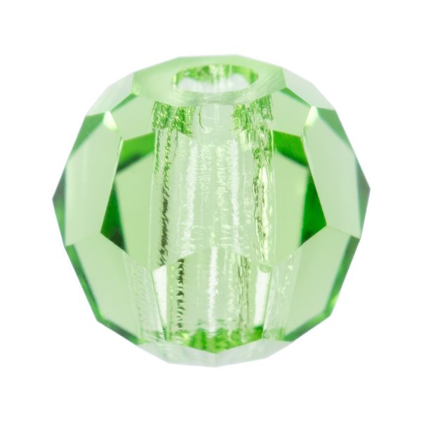 Бусины стекло ⌀4 мм, 24 шт, светло-зеленый/peridot, Preciosa 451-19-602