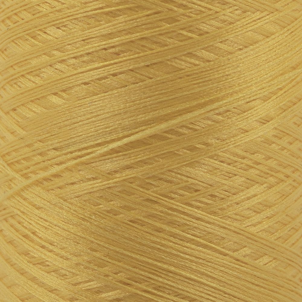 Нитки оверлочные/некрученые OTN, 300 м, 5 шт, 14 желтый