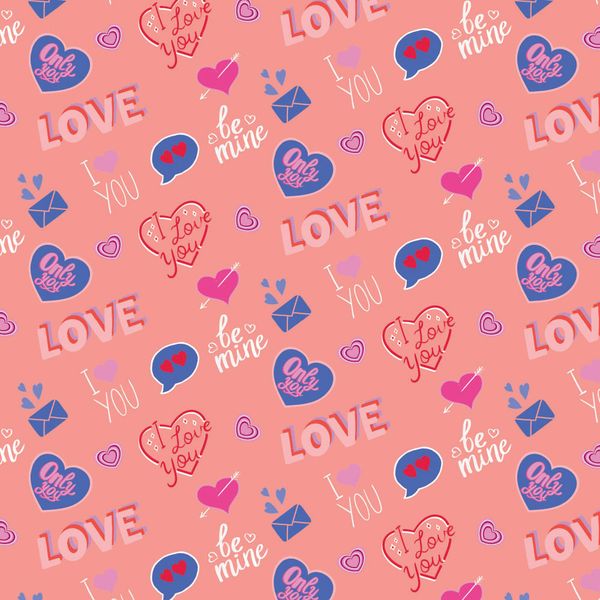 Односторонняя упаковочная бумага Stilerra 100х70 см, 25 шт, 05 любовь