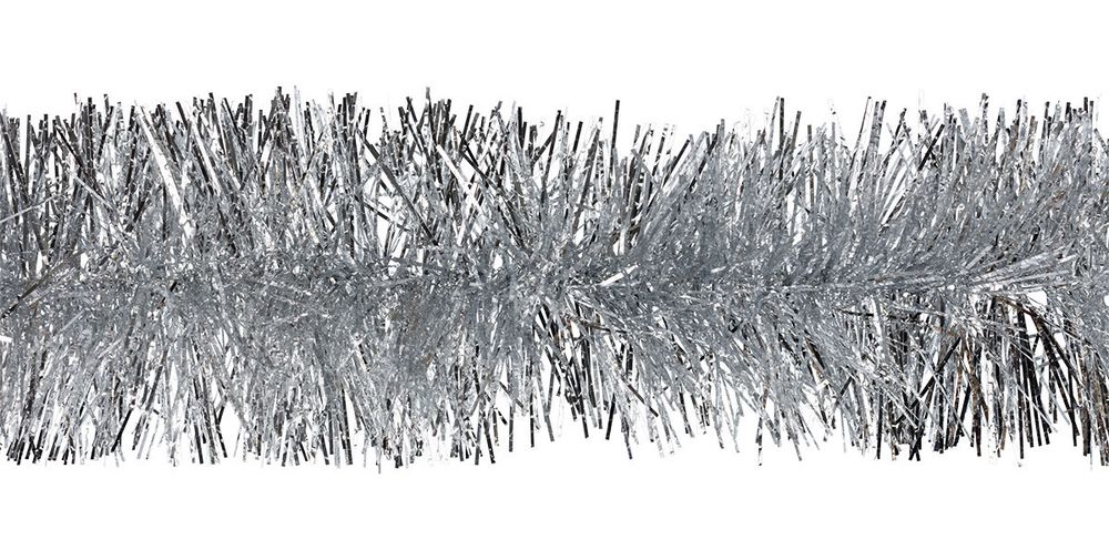 Мишура 11х200 см, 5 шт, №11 серебро, Snoweekon, Snoweekon SNW-23