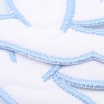 Термоаппликация Голубь, 73х80мм 10 шт (белый), 130501