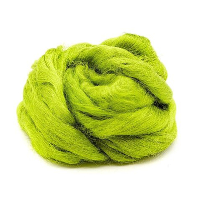 Шерсть для валяния нейлон Троицкая Гребенная лента 1х50г, 119 горох