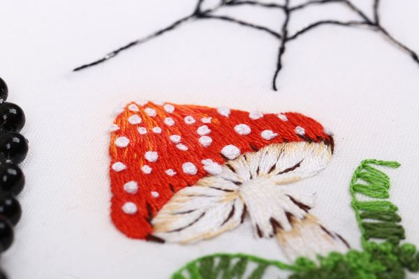 Набор для вышивания нитками Panna, Живая картина, Лесная история, 4,5х5,5 см, 8,5х11,5 см