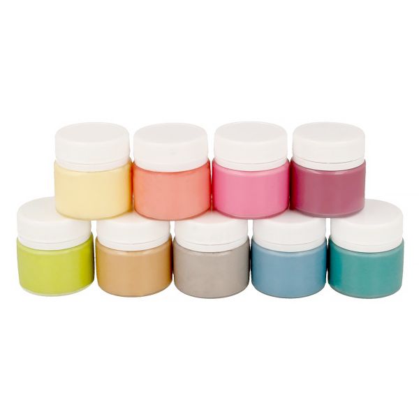 Краска акриловая глянцевая набор 9 цв, 20 мл, Vista-Artista IGAS-09