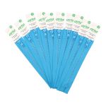 Молния трактор Arta Т6 (6 мм) 1 зам., н/раз., 18 см, цв. 225 голубая бирюза, 10 шт