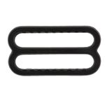 Рамки-регуляторы для бюстгальтера пластик 23.0 мм, черный, 100 шт