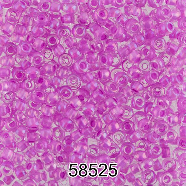 Бисер Preciosa 10/0 (2.3 мм), 500 г, 58525 (Ф549) розовый
