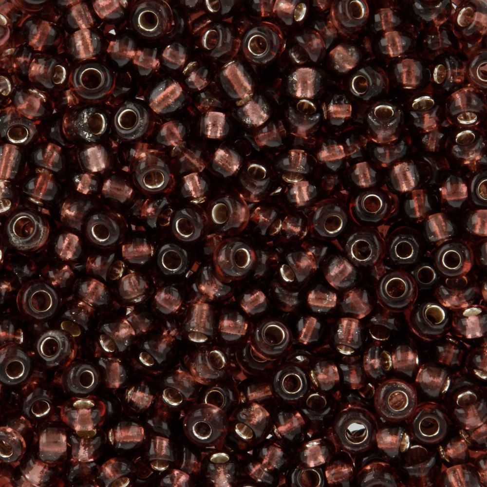 Бисер Zlatka 11/0 (2.1 мм), 100 г (10х10 г), №0056 т.сиреневый, GR