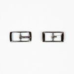 Пряжка ременная металл 10 мм (внешн. 12х26 мм), чер.никель, 20 шт, BIG