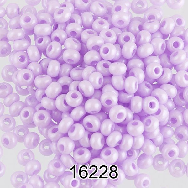 Бисер Preciosa круглый 10/0, 2.3 мм, 500 г, 16228 (Ф299) сиреневый