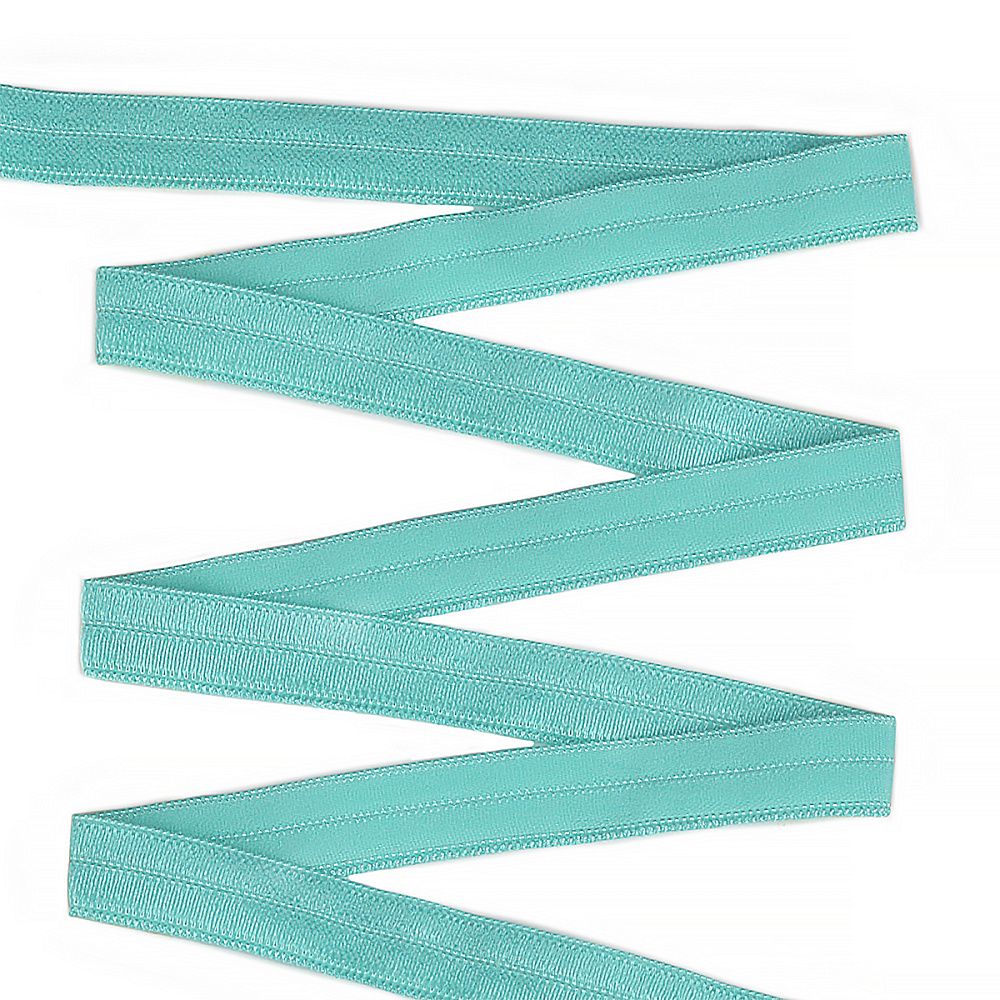 Резинка бельевая (окантовочная) блестящая 12.0 мм / 20 метров, 422 голубой, Lauma