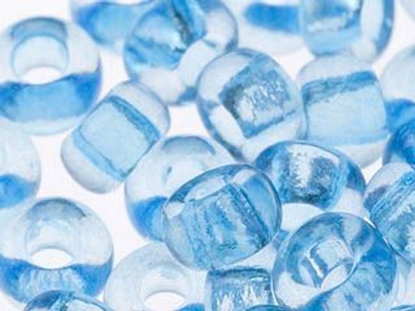 Бисер Preciosa 10/0 (2.3 мм), 1х50 г, прозрачный solgel, цв. 01134