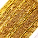 Тесьма отделочная 35 мм / 13.71 метров, TBY 912 цв.золото