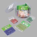 Набор бисера 11/0 ассорти №1 в тубе, 10 цветов, Astra&Craft