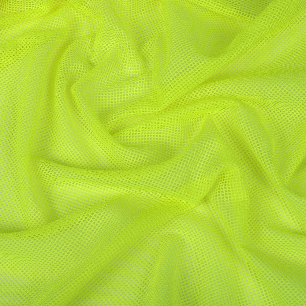 Сетка подкладочная трикотажная 65 г/м², 170 см / 5 метров, TBY.0354.229.5, цв.F229 неон лайм