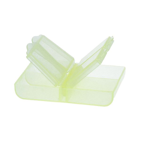 Контейнер пластик 6.4х4.4х1.3 см, желтый/прозрачный, Gamma T-34