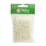 Бусины пластик (жемчуг) ⌀4 мм, 25 г, Astra&Craft, 003 NL телесный