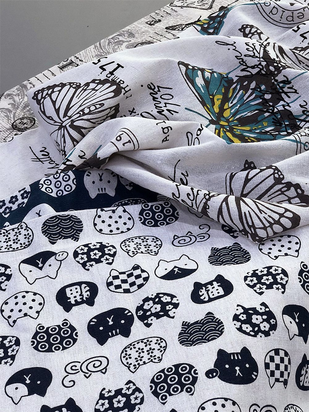 Льняная ткань 140 г/м², 150 см / 3 метра, TBY.DJ.30-3