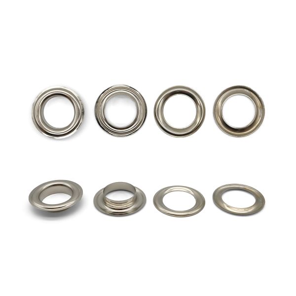 Люверсы металл ⌀20.0 мм (внутр.), цв. никель, 1967/68, 50 шт, BIG