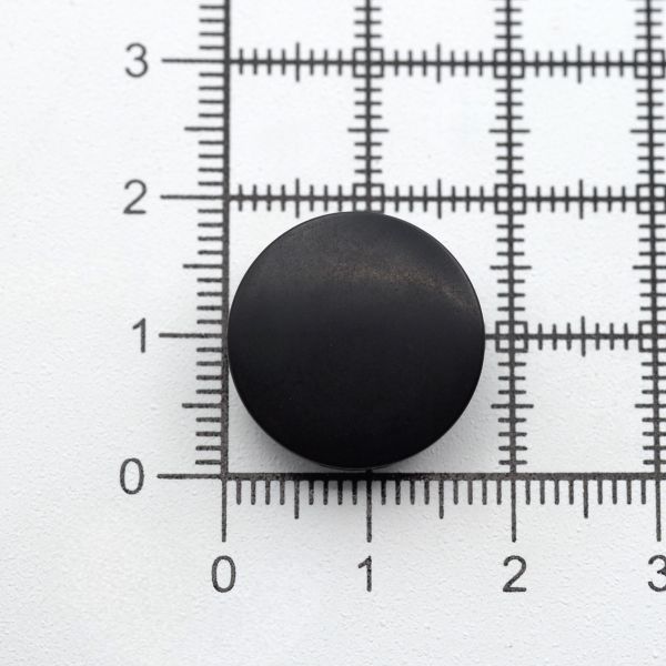 Пуговицы на ножке 28L (18мм) (Black (черный)), 48 шт, S090170