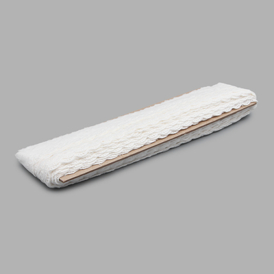 Кружево шитьё 30 мм / 13.72 м, 100% хлопок, неотбеленный