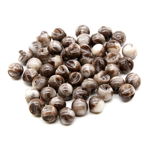 Пуговицы на ножке под камень из смолы 11мм (гранит), 100 шт