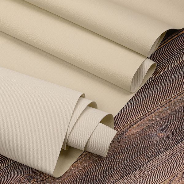 Экокожа 450 г/м², 140 см / 2 метра, KN.02 цв.бежевый