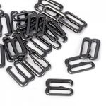 Крючки для купальника металл 10.0 мм, 910.SW цв.черный никель, уп.100 шт