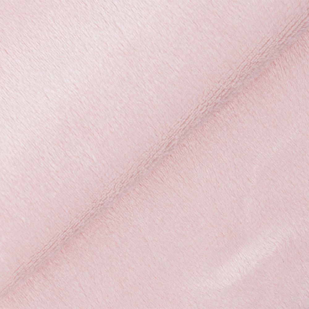 Плюш Peppy PEV 273 г/м², 152 см / рул. 5 метров, 10 розовый/baby pink