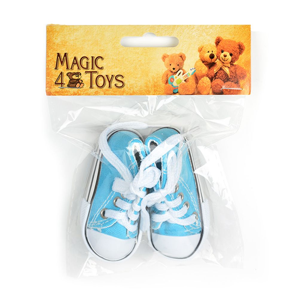 Кеды для кукол 70753, цв. розовый 75 мм