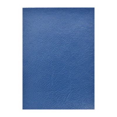 Кожа натуральная в листах А6 (10,5*14,8см), 100% кожа (04 светло-синий) 402